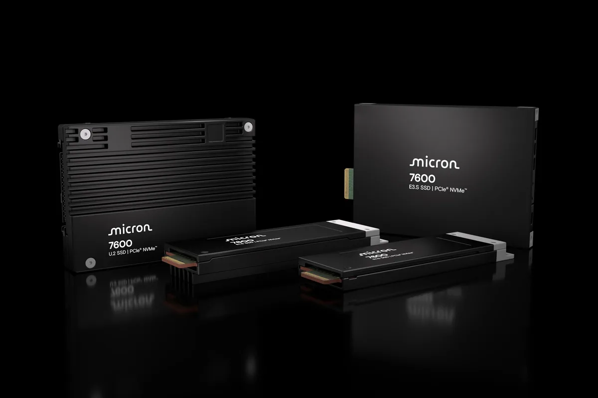 Micron Micron 7.68TB NVMe Enterprise SSD U.2/E1.S/E3.S — photo du produit