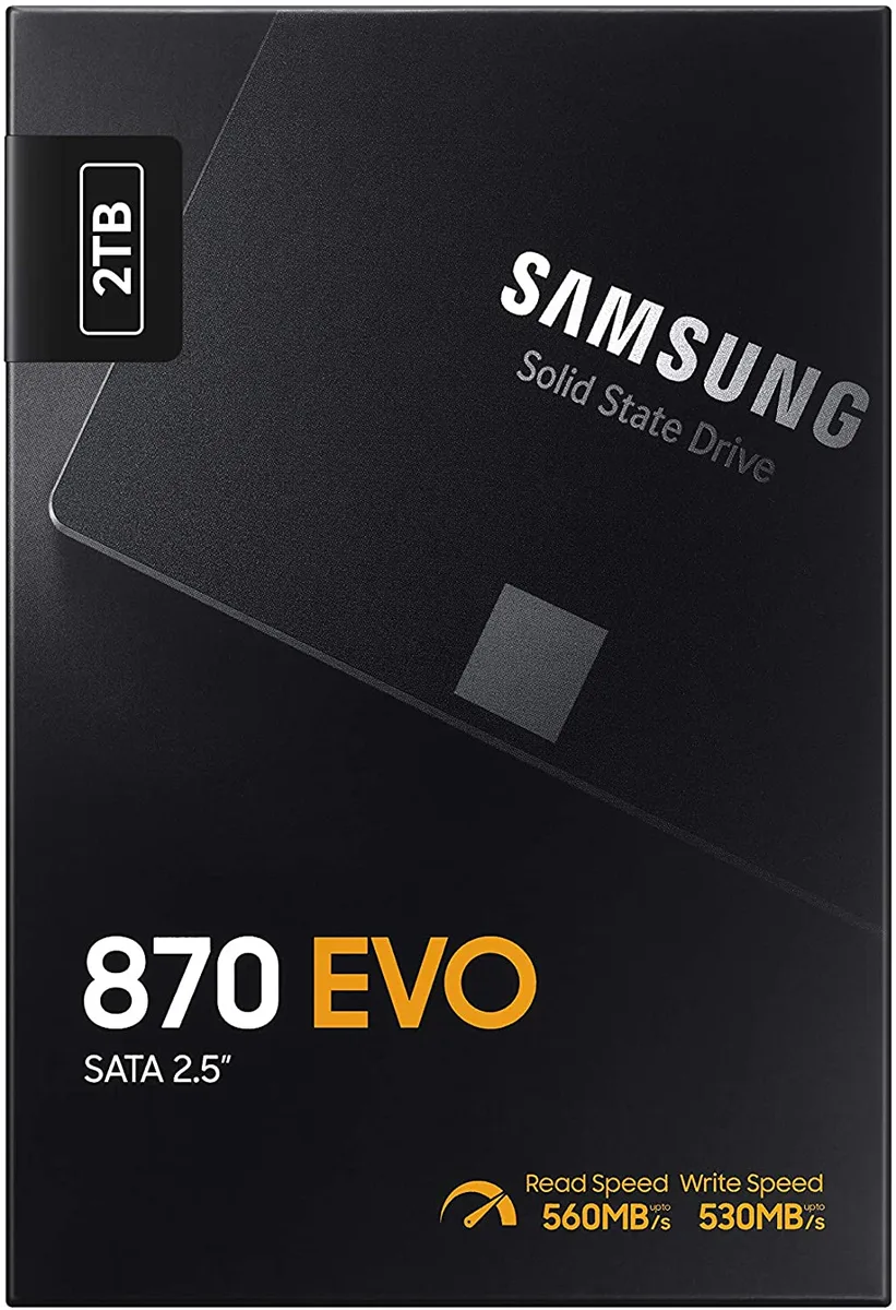SAMSUNG SAMSUNG 870 EVO 2TB 2.5" SATA internal SSD — 제품 사진