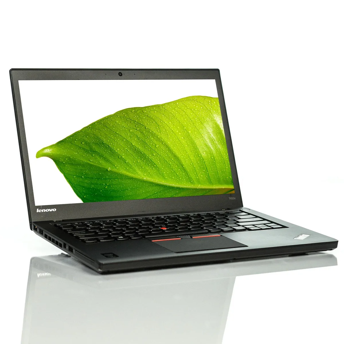 Black ThinkPad T450s laptop closed matte finish