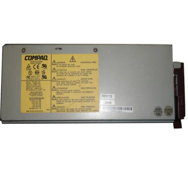 COMPAQ COMPAQ 283606-001 225 Watt Redundant Power Supply — product photo