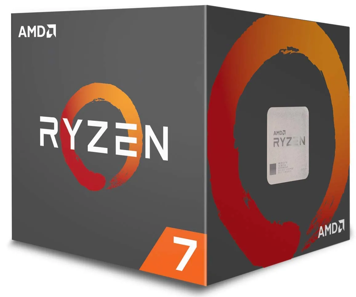 AMD AMD Ryzen 7 1700 8-Core 3.0 GHz 65W desktop processor — photo du produit