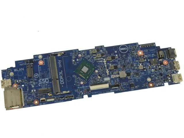 Green Dell Latitude 3160 motherboard with onboard Pentium N3700 1.6GHz CPU