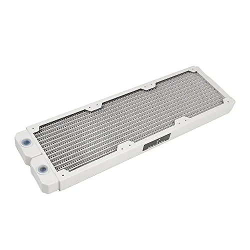 greenDracaena greenDracaena Osprey-Radiator-360-White 360mm 28mm thick 14 tube copper radiator White — photo du produit