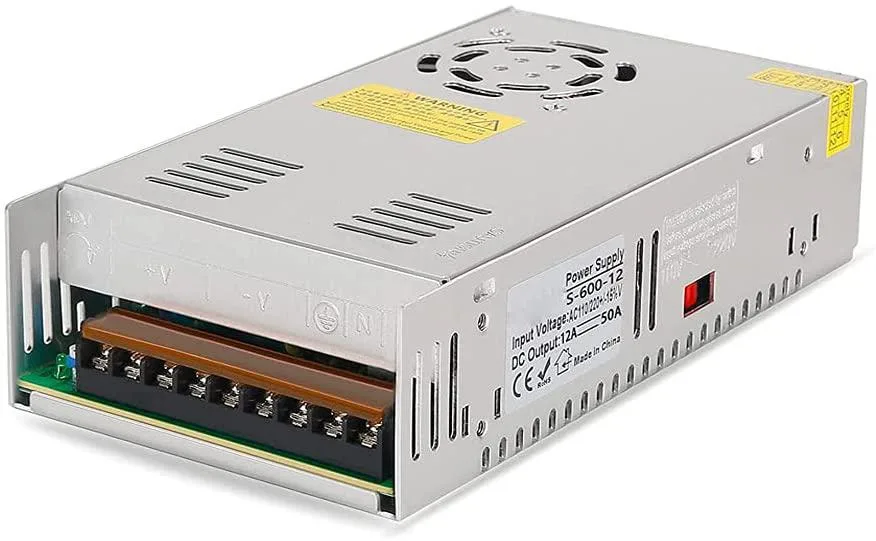 myVolts myVolts 12V 50A 600W AT Power Supply — photo du produit