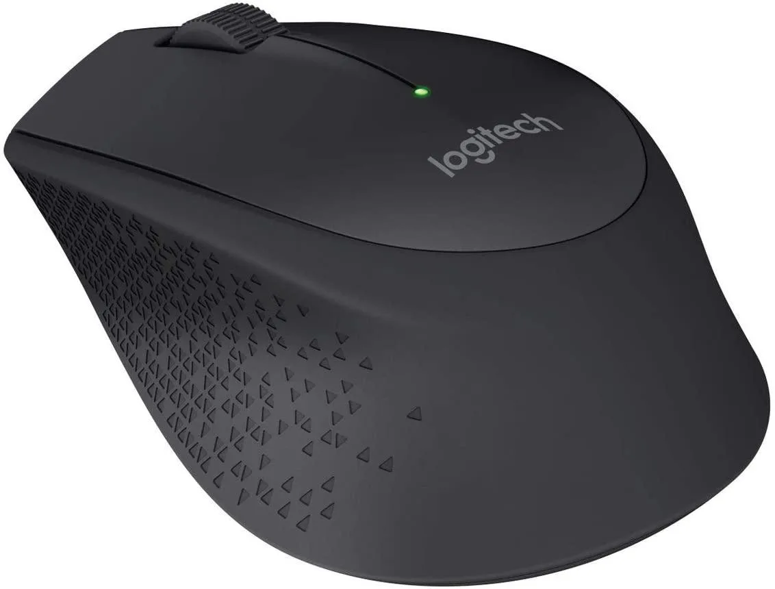 Logitech Logitech M280 Wireless Optical Mouse 2.4GHz 100-1000 DPI Black — fotografia produktu