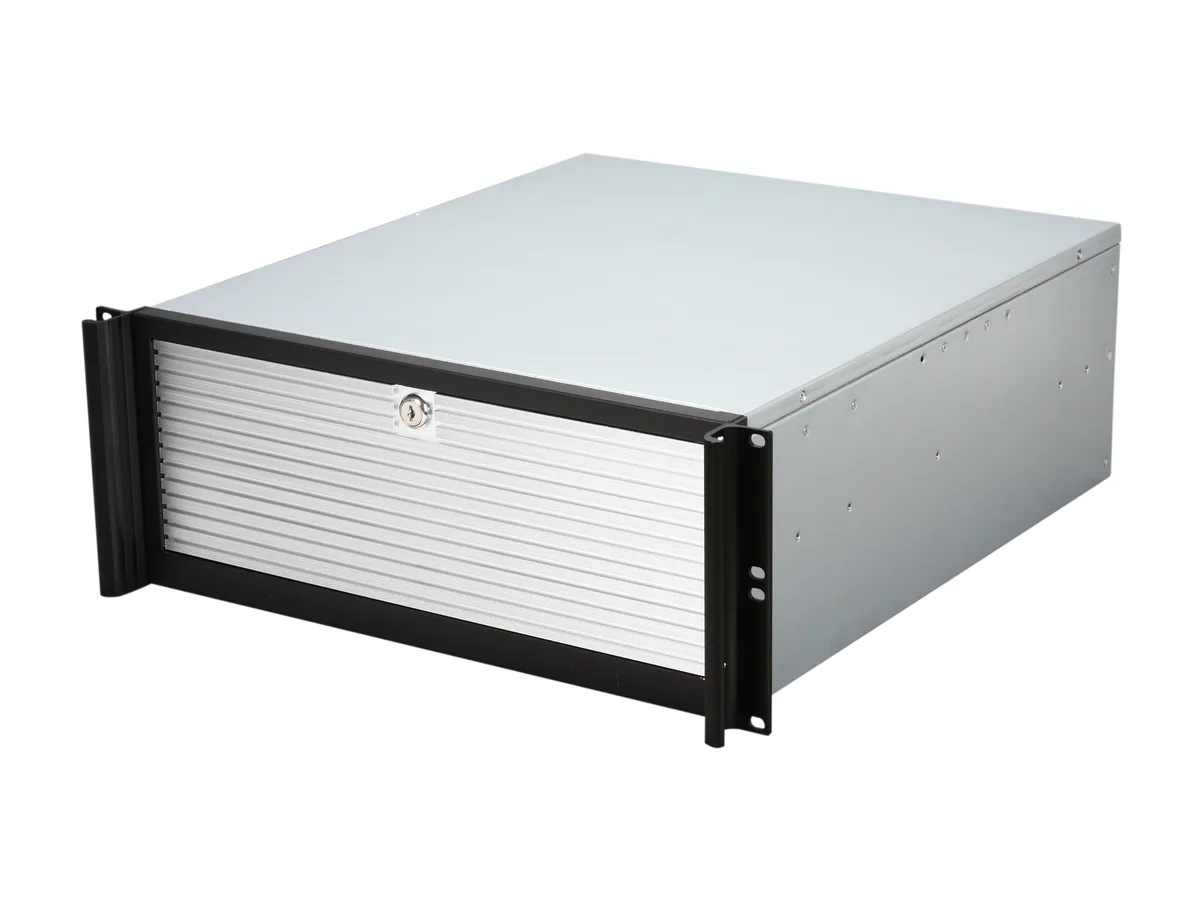 iStarUSA Inc. iStarUSA Inc. D-416-B5SA-SLV-SLV 4U Rackmount Server Chassis 5x3.5" Hot-Swap — صورة المنتج