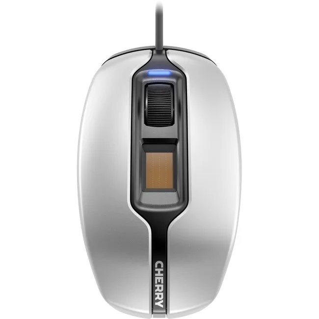 ZF ZF MC 4900 FingerTIP ID Wired 1375dpi Optical Mouse - Silver — photo du produit