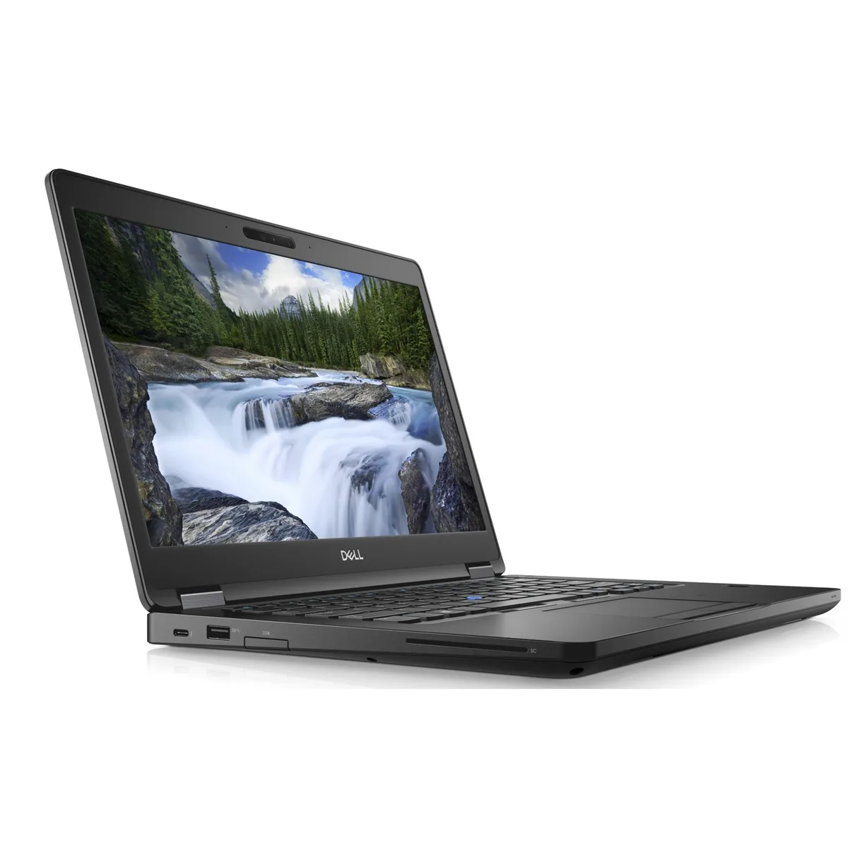 Black Dell Latitude 14-5491 laptop with 14.0 inch 1920 x 1080 non-touch display