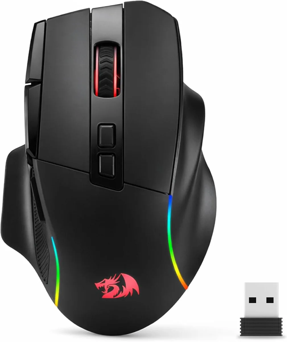 Redragon Redragon M925 PRO Wireless Gaming Mouse 26,000 DPI 10 Buttons Black — photo du produit
