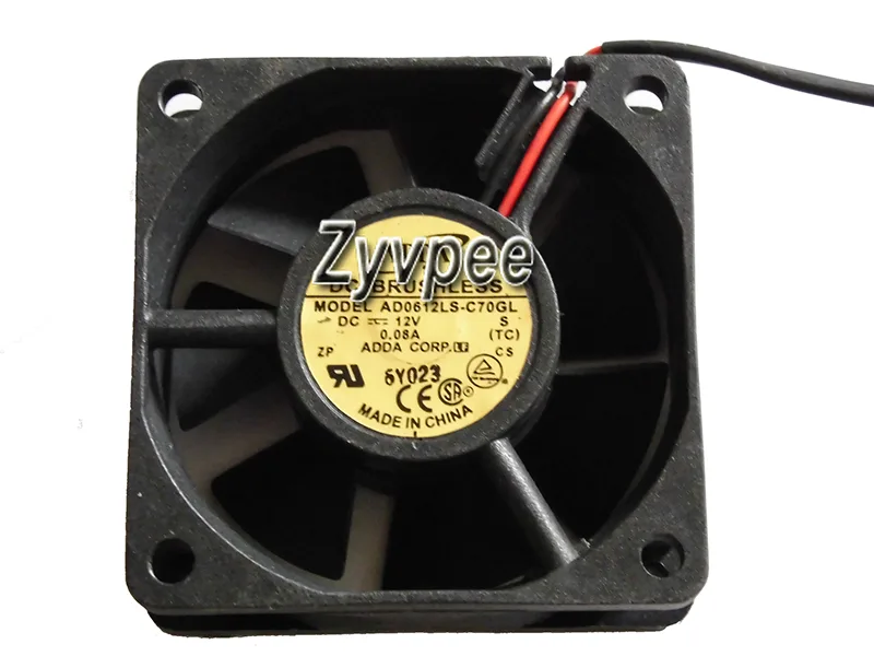 Zyvpee Zyvpee AD0612LS-C70GL 60x20mm 12V 0.08A 2-pin case fan — 商品写真