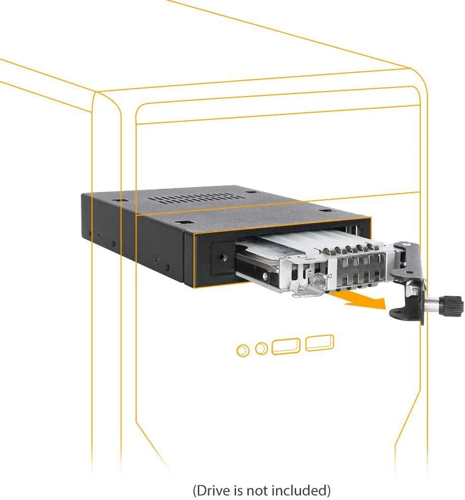ICY DOCK ICY DOCK ToughArmor MB491SKL-B 2.5 SATA SAS 3.5 Rack — foto del producto