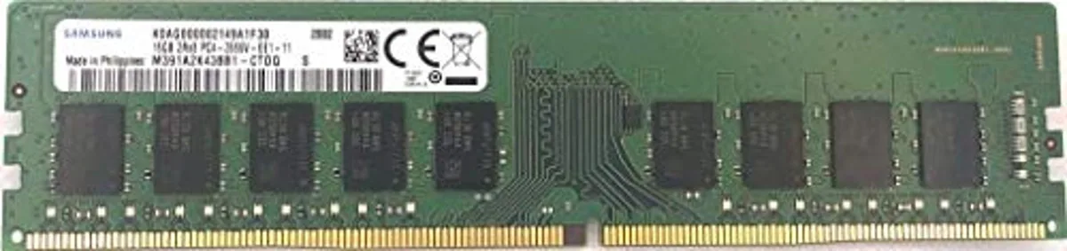 SAMSUNG SAMSUNG M391A2K43BB1-CTD 16GB DDR4 2666MHz ECC desktop RAM — fotografija proizvoda