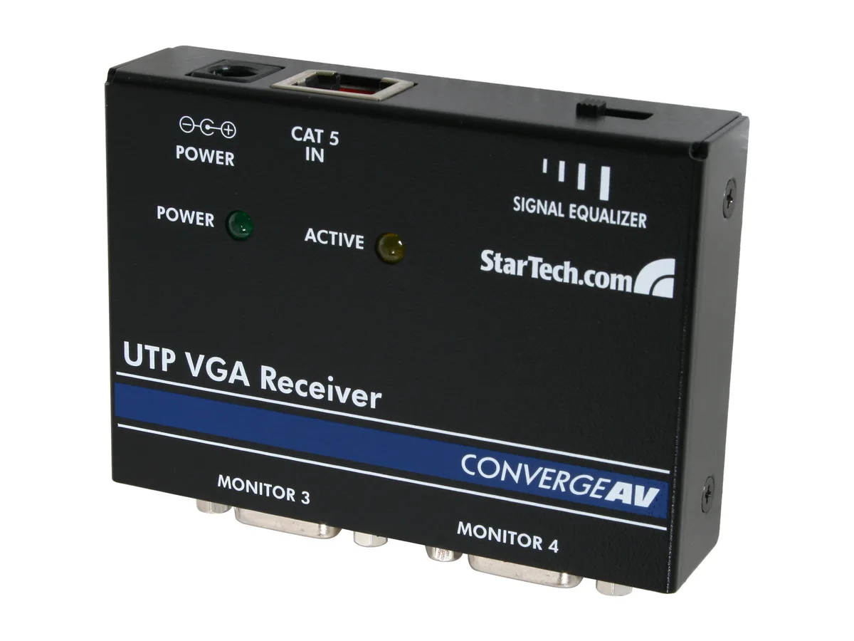 STARTECH STARTECH ST121R VGA over Cat5 remote receiver 150 m — zdjęcie produktu