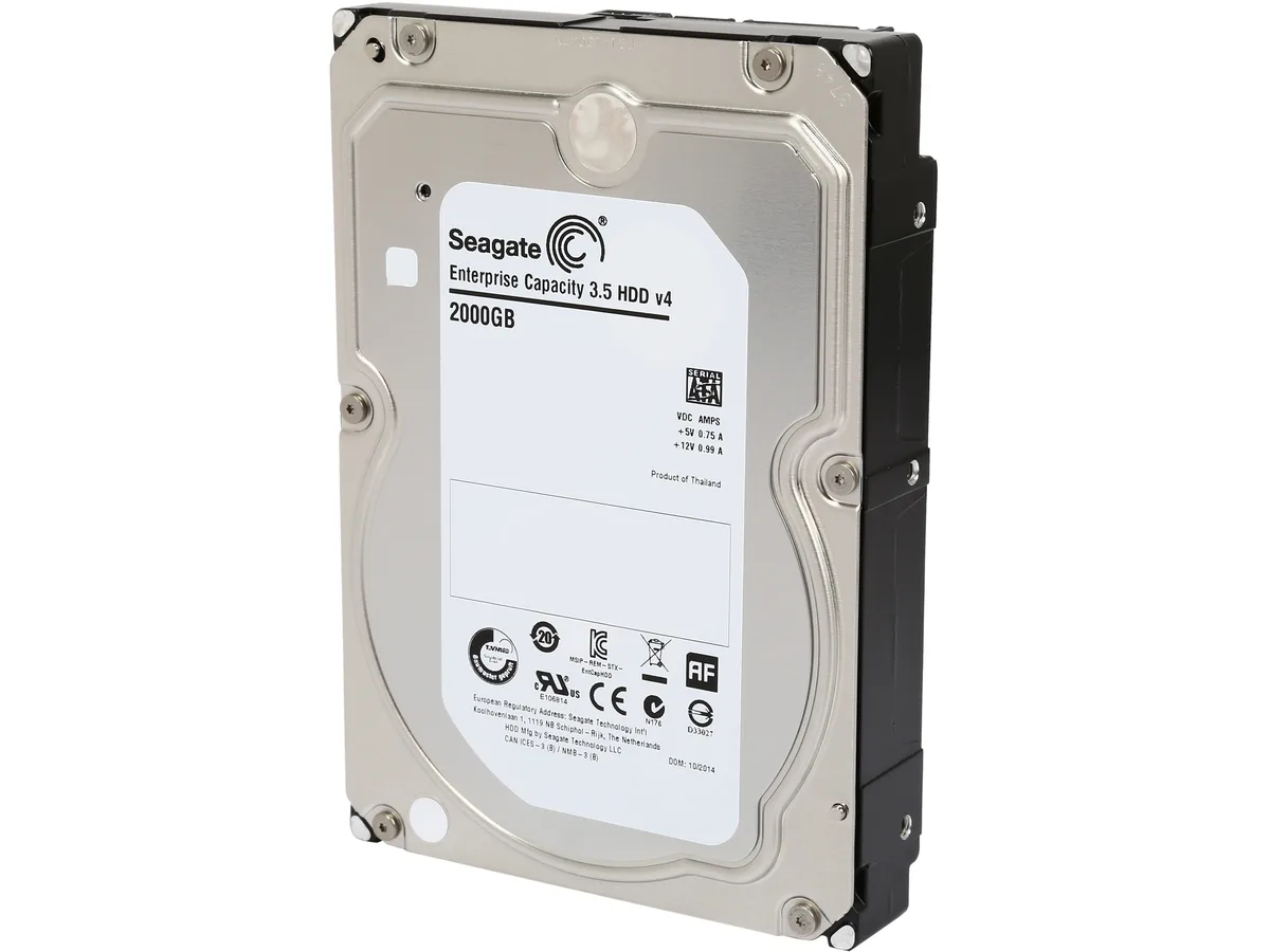 Seagate Seagate ST2000NM0024 2TB 7200 RPM SATA 6.0Gb/s 128MB 3.5" internal hard drive — 제품 사진