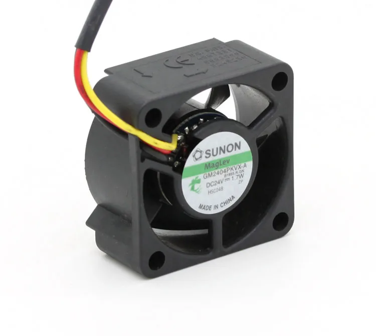 SXDOOL SXDOOL 40mm Maglev Hypro Case Fan 24V 1.7W 8200 RPM 10.8CFM 32.0 dB 3-Pin Black — ภาพสินค้า