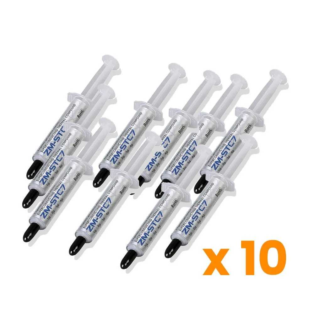 Zalman Zalman ZM-STC7 thermal paste 10-pack 4 g 7.2 W/m·K 220 Pa.s — 商品照片
