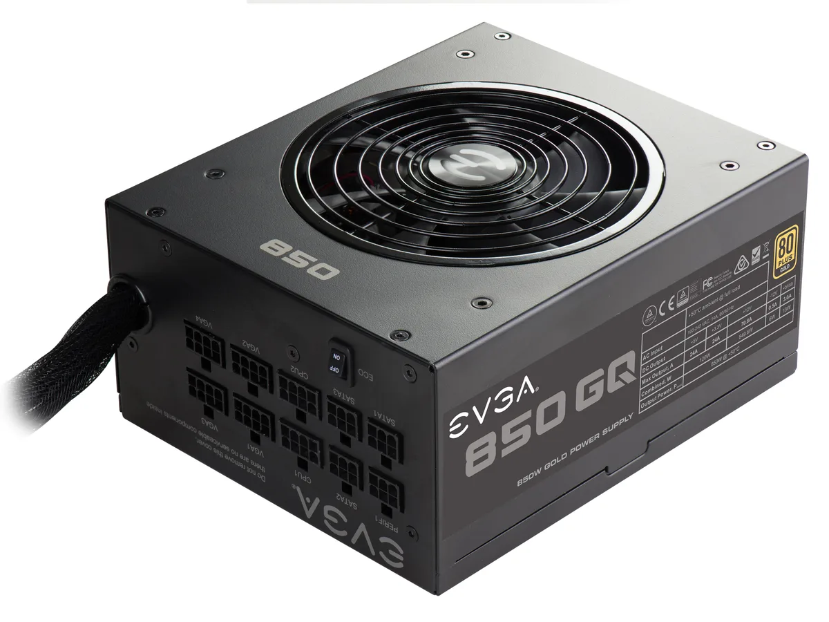 EVGA EVGA 210-GQ-0850-V1 850W 80+ Gold Semi-Modular Power Supply — fotografia produktu