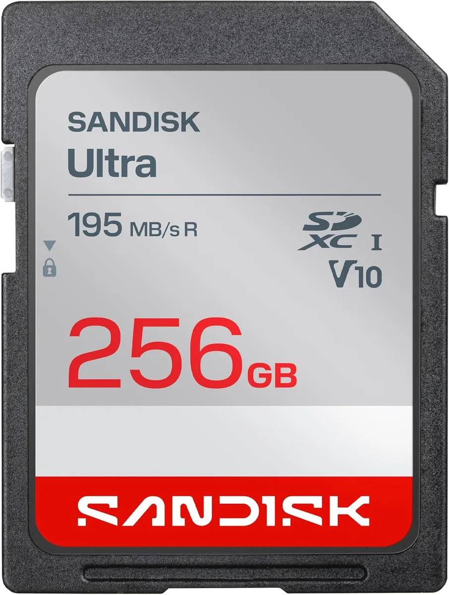 SanDisk SanDisk Ultra 256GB SDXC UHS-I Memory Card SDSDUVQ-256G-GN6IN — Produktfoto