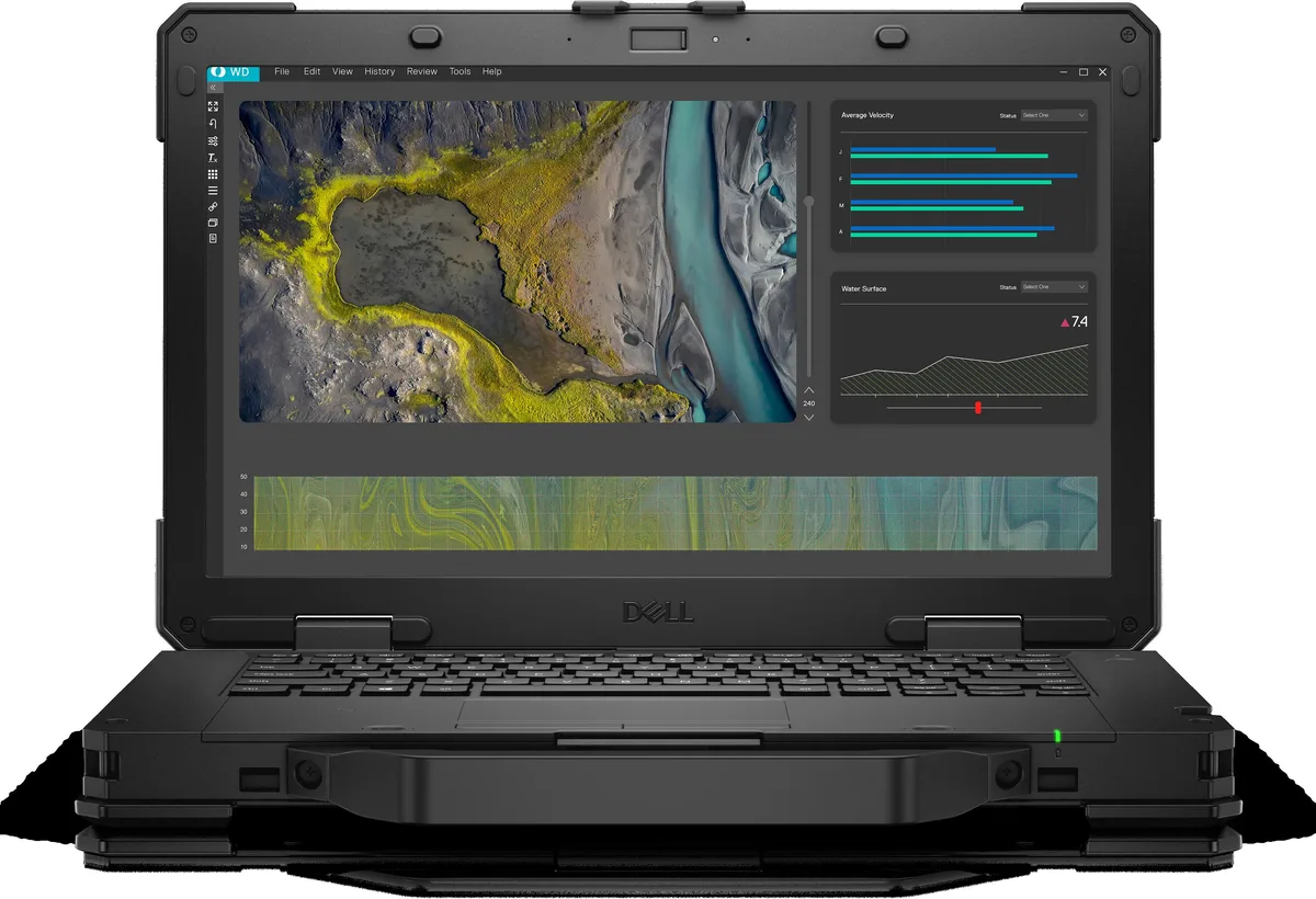 DELL DELL Latitude 5430 14O1B Rugged laptop i5-1135G7 2.4 GHz 16 GB 512 GB 14-inch Touchscreen — 商品照片