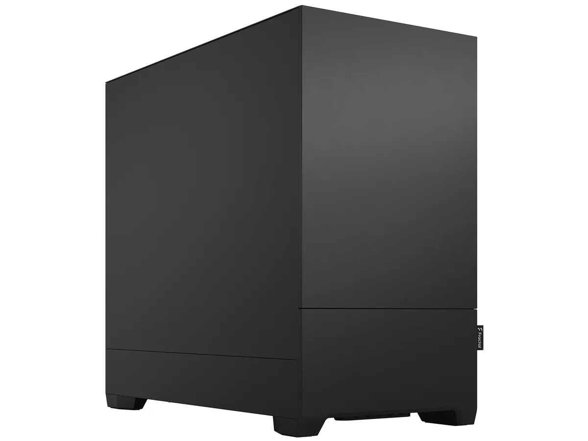 Fractal Design Fractal Design FD-C-POS1M-01 Pop Mini Silent Black mATX PC case — product photo