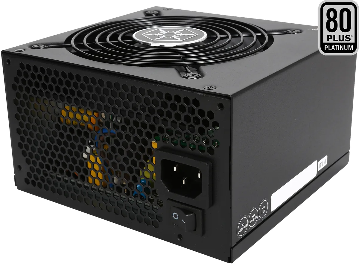 Silverstone Silverstone Strider Platinum PS-ST55F-PT 550 W power supply — Produktfoto