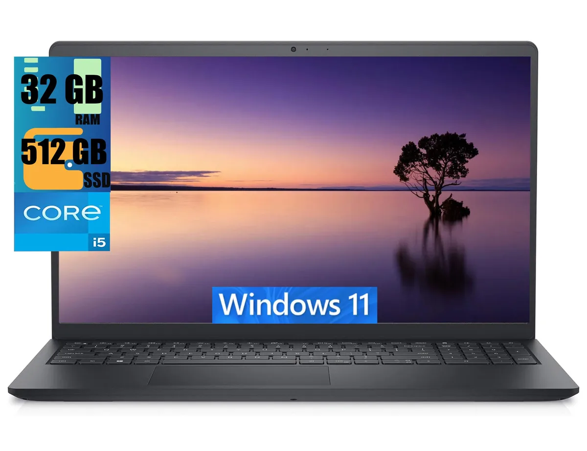 DELL DELL Inspiron 3520 15 laptop i5-1235U 32GB 512GB 15.6" 120Hz — photo du produit
