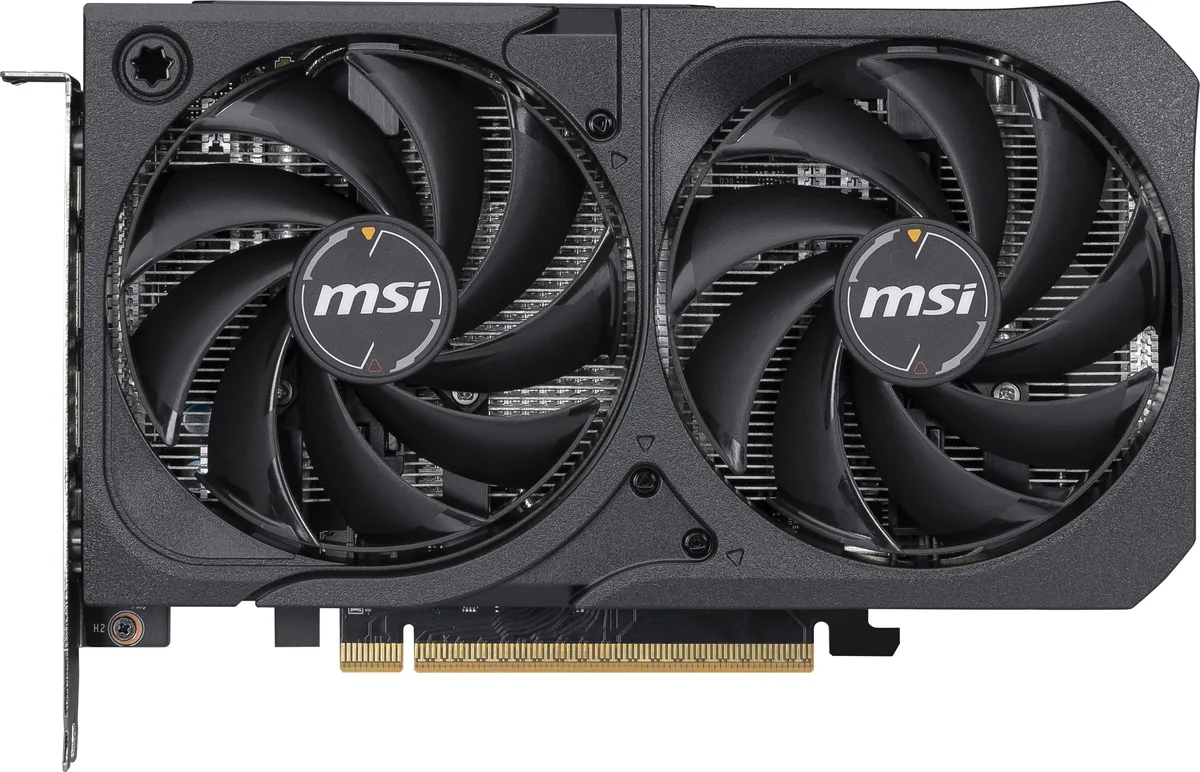 MSI MSI RTX 5050 8G SHADOW 2X OC graphics card — fotografia produktu