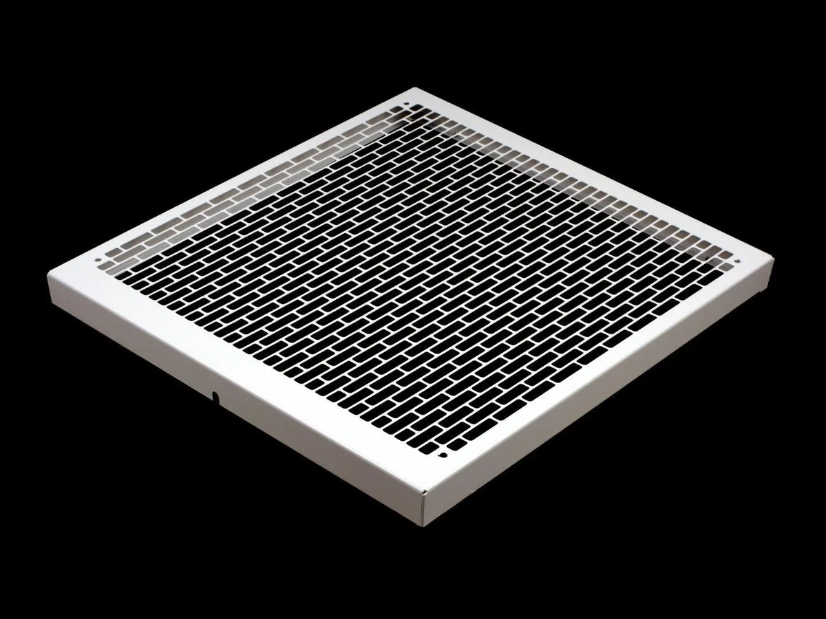 Watercool Watercool MO-RA3 420 Fan Grill Classic White 22154 — Produktfoto