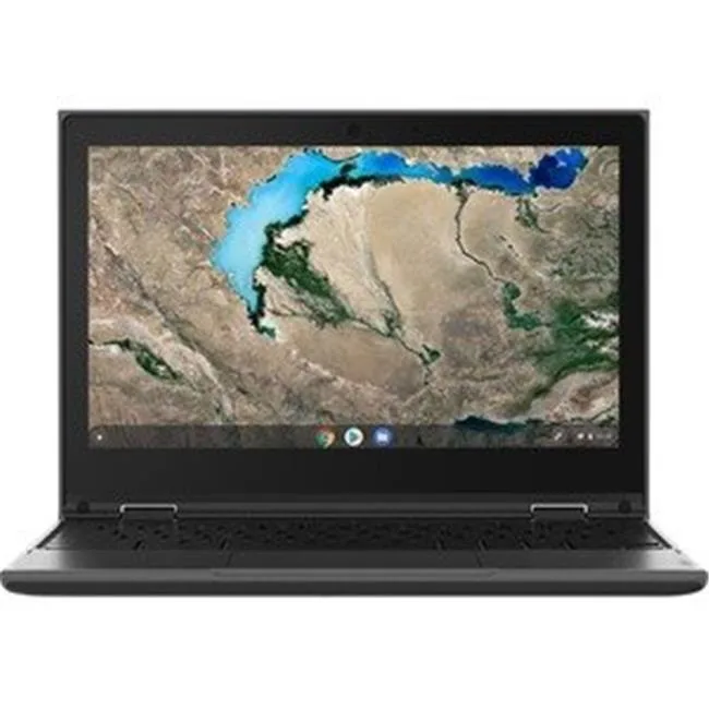 Black 11.6 inch 2-in-1 Chromebook with touchscreen display