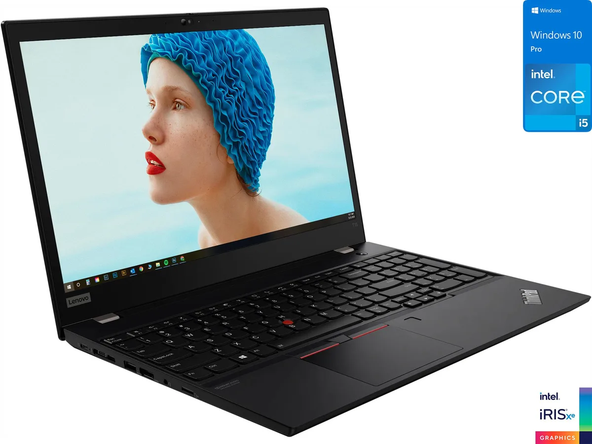 Lenovo Lenovo ThinkPad T15 Gen 2 laptop i5-1135G7 24GB 512GB NVMe 15.6 FHD — product photo