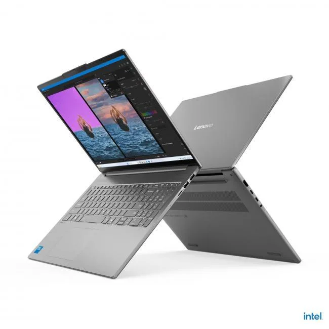 Luna Gray Lenovo IdeaPad 5 16 inch laptop closed lid matte finish