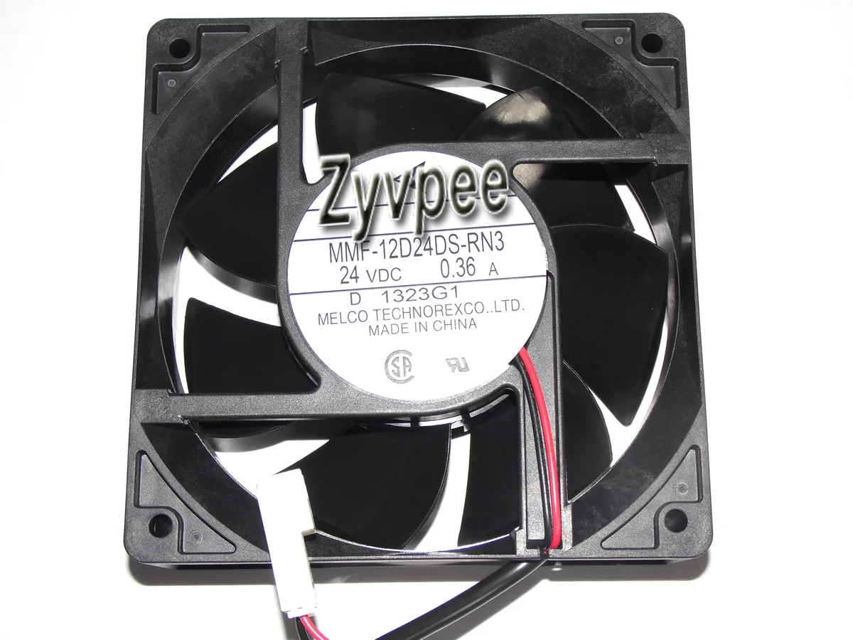 Zyvpee Zyvpee MMF-12D24DS-RN3 120mm 38mm 24V .36A 2 Pin case fan — صورة المنتج