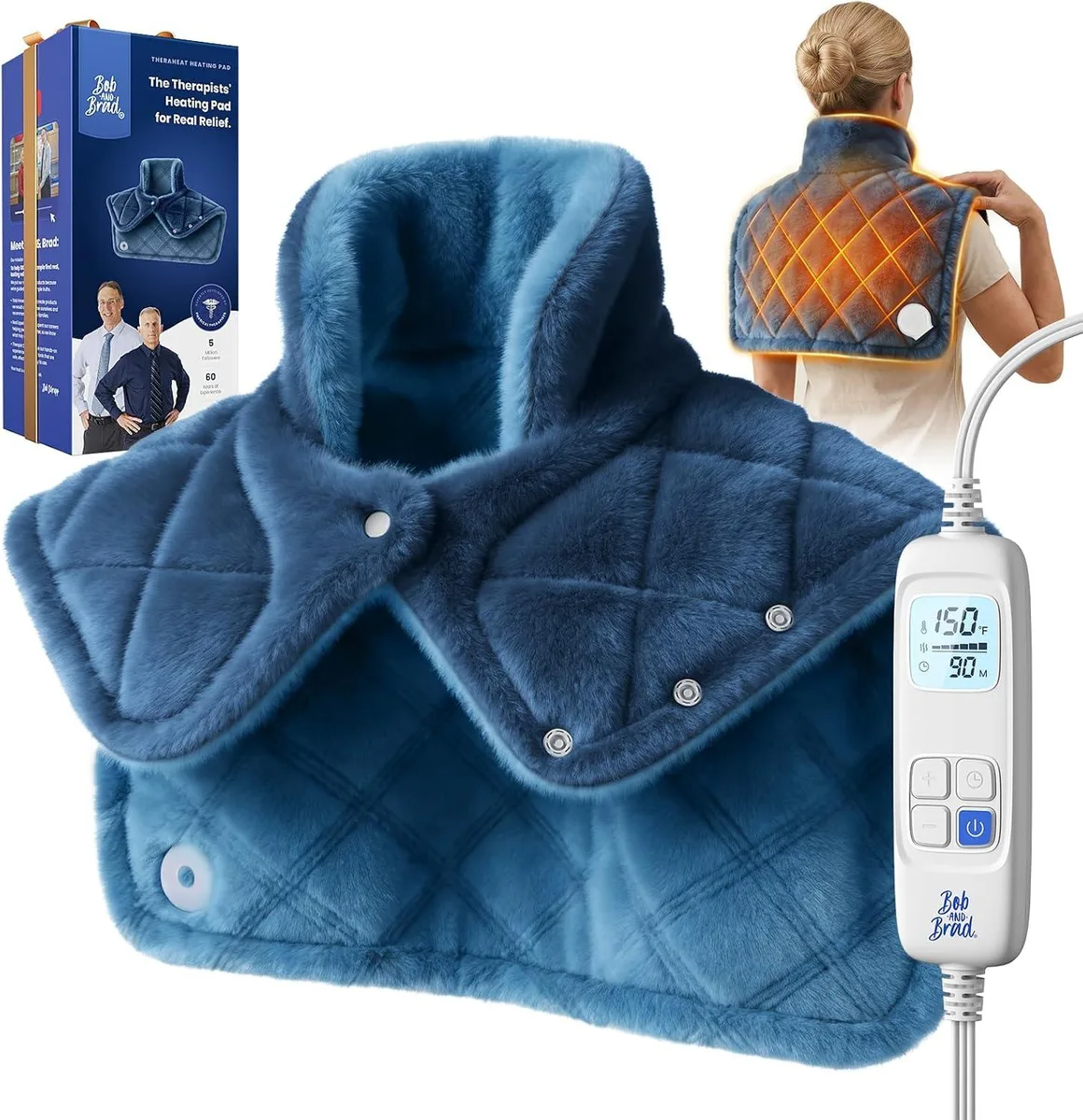 Bob and Brad Bob and Brad SW-GH1021F 2.2lb Far-Infrared Neck Massager — foto produk