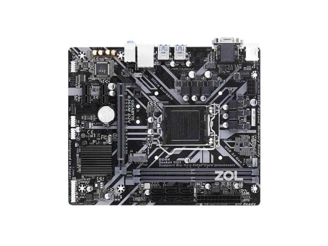 GIGABYTE GIGABYTE B365M D2V LGA 1151 Intel B365 DDR4 32GB Micro ATX motherboard — תמונת המוצר