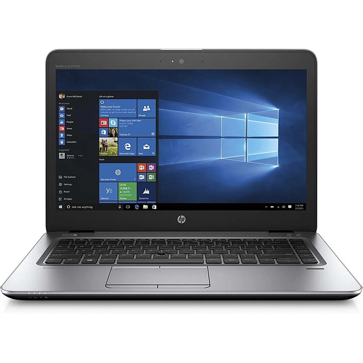 HP HP EliteBook 840 G4 14 8GB 256GB SSD i5-7200U 2.5GHz laptop — photo du produit