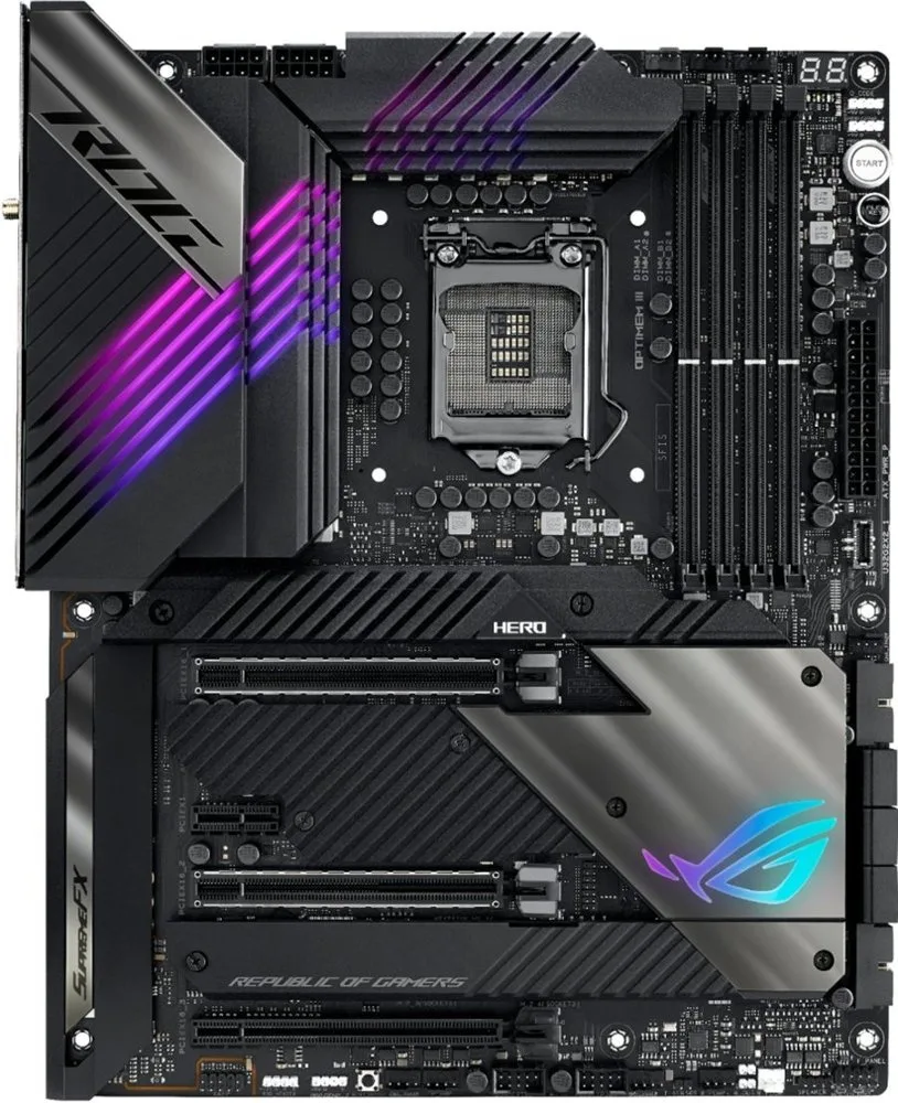 ASUS ASUS ROG MAXIMUS XIII HERO Z590 LGA 1200 ATX Intel motherboard — product photo