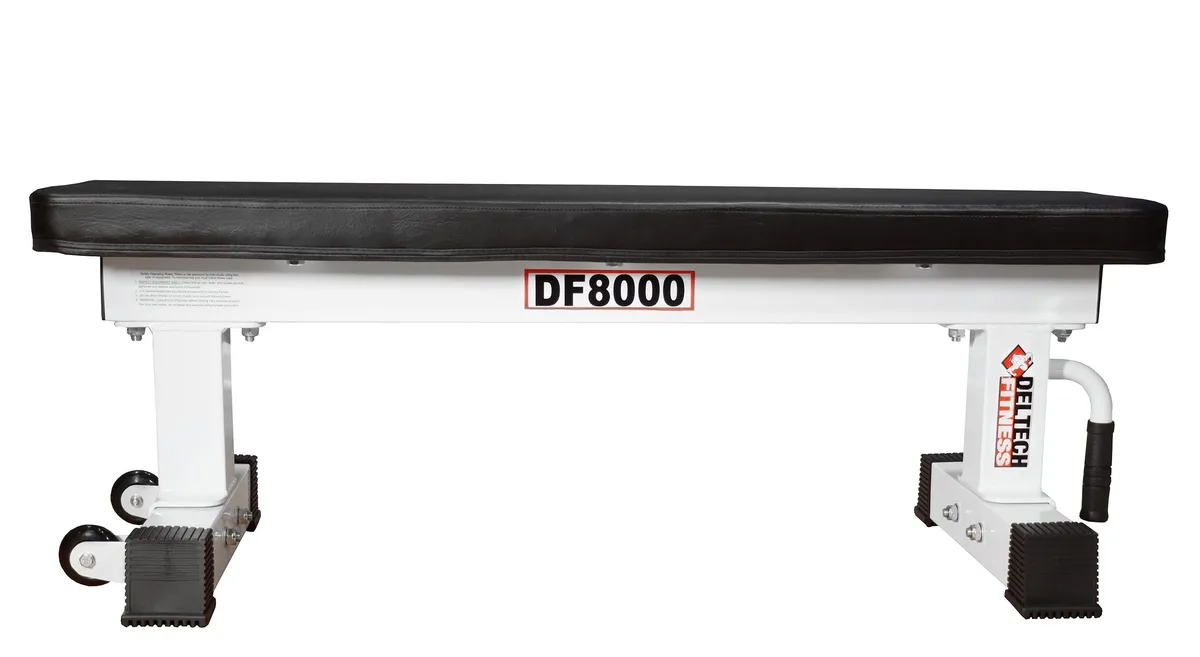 Deltech Fitness Deltech Fitness DF8000 1000 LBS Flat Bench 45 lbs weight training — fotografija proizvoda