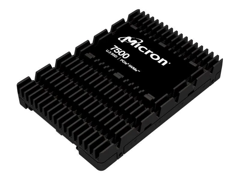Micron Micron MTFDKCC3T8TGP-1BK1DABYYR 7500 Pro 3.84TB U.3 PCIe 4.0 NVMe internal SSD — product photo