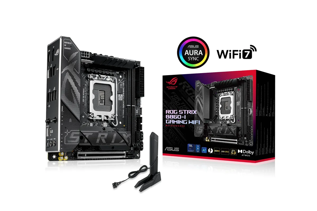 ASUS ASUS ROG STRIX B860-I GAMING WIFI Intel motherboard — product photo