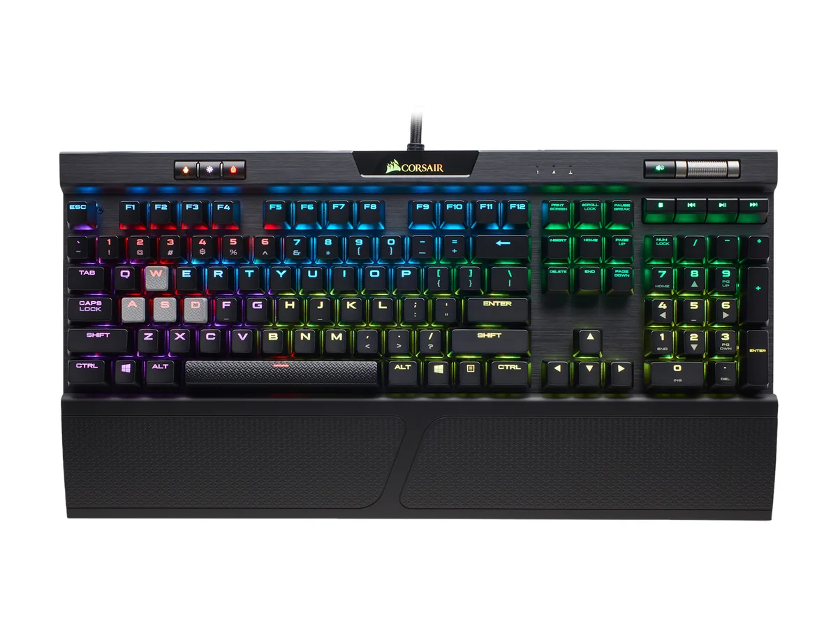 Corsair Corsair K70 RGB MK.2 Mechanical Gaming Keyboard Cherry MX Brown CH-9109012-NA — product photo