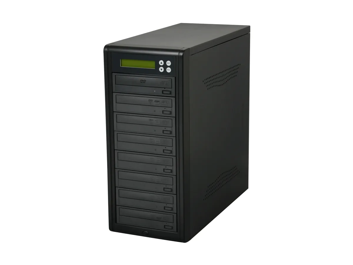 VinPower VinPower Econ-S7T-DVD-BK 1-7 target 24X DVD duplicator — termékfotó