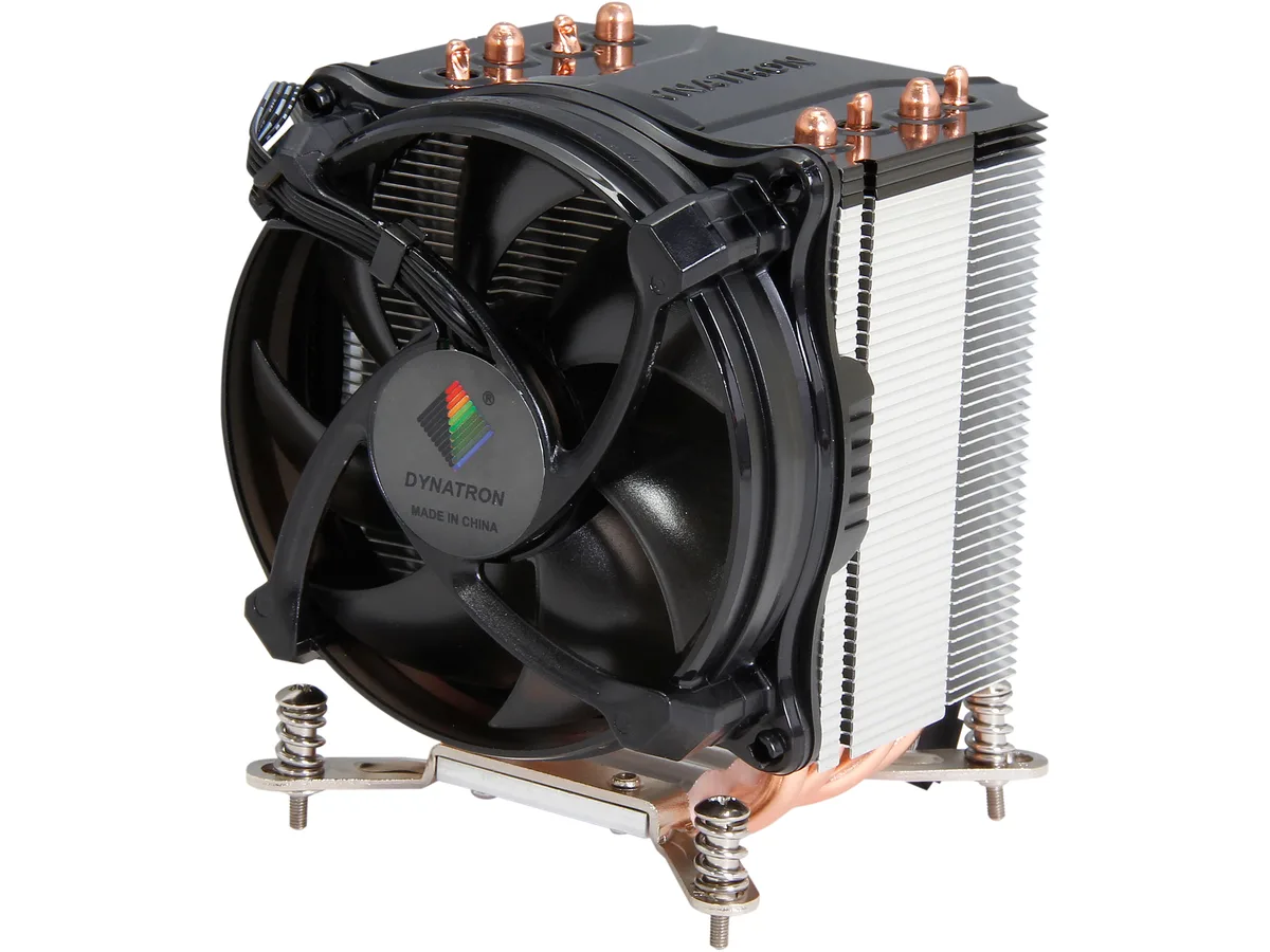Dynatron Dynatron K17 92 mm CPU cooler 4 heat pipes 105 W TDP — fotografia produktu