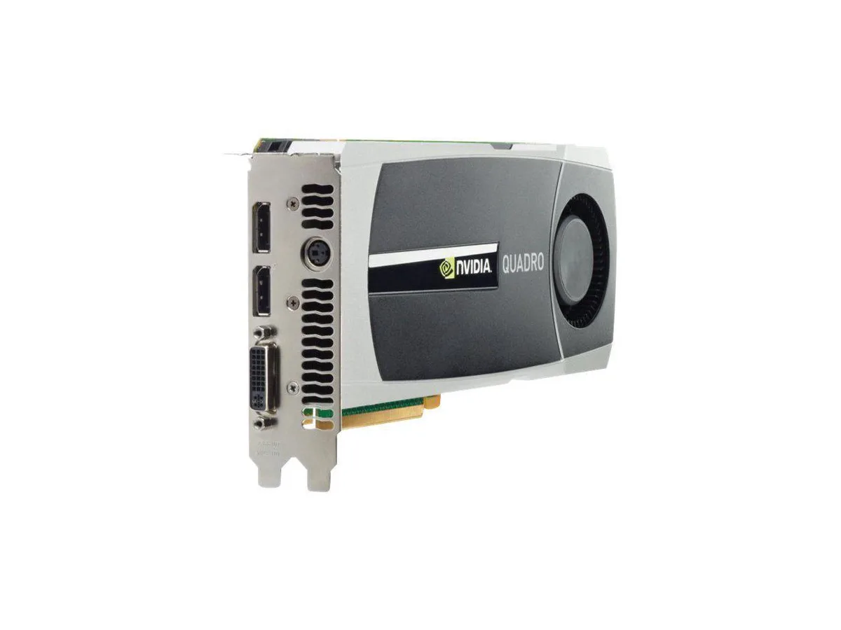 NVIDIA Quadro 5000 graphics card with GDDR5 memory