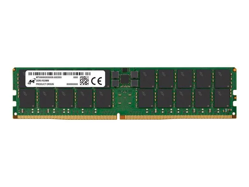 Micron Technology, Inc. Micron Technology, Inc. MTC40F204WS1RC48BR 96GB DDR5 RDIMM 4800 CL40 ECC server RAM — productfoto