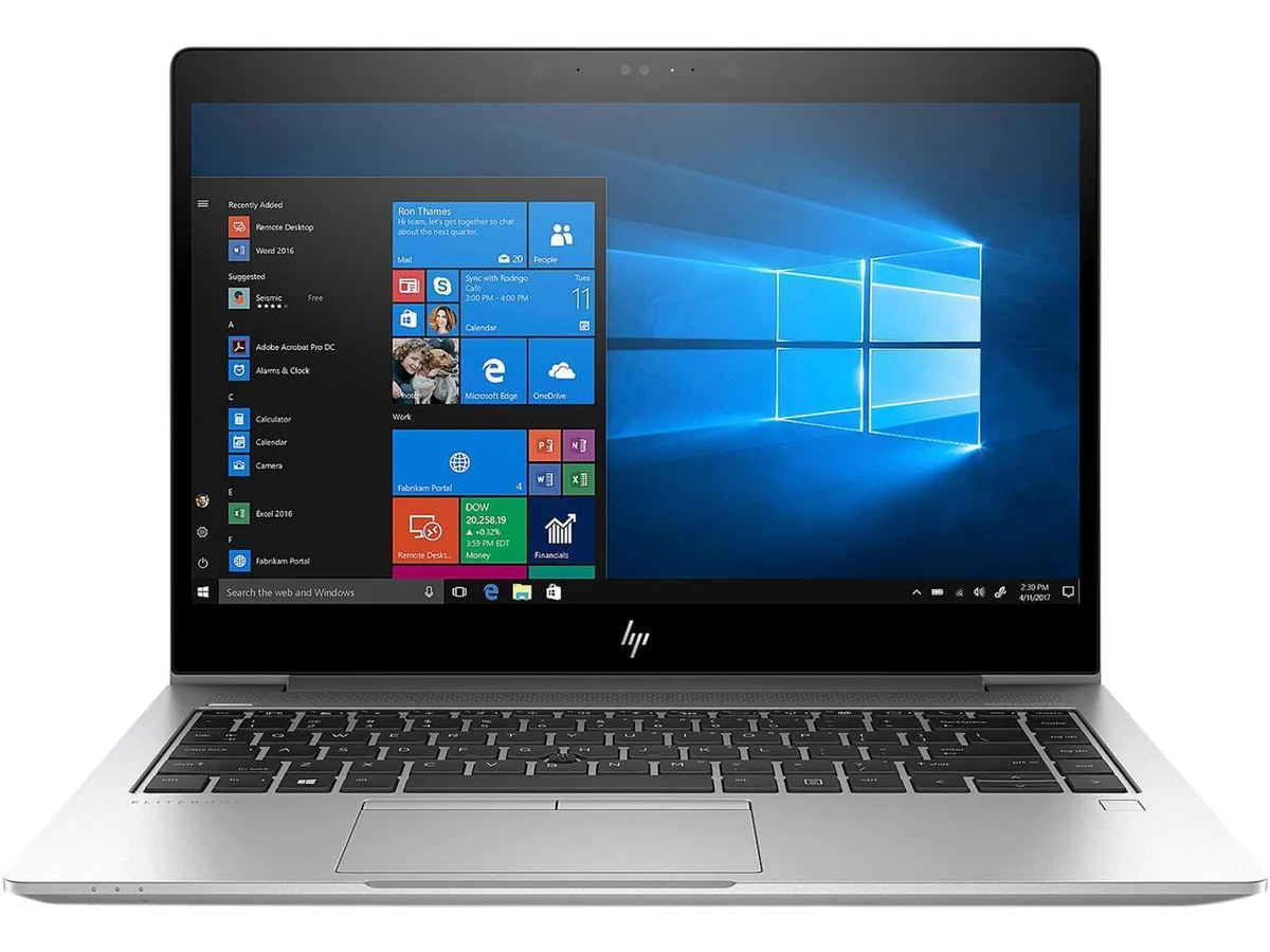 Silver aluminium 14 inch laptop with full HD non touch display and backlit keyboard