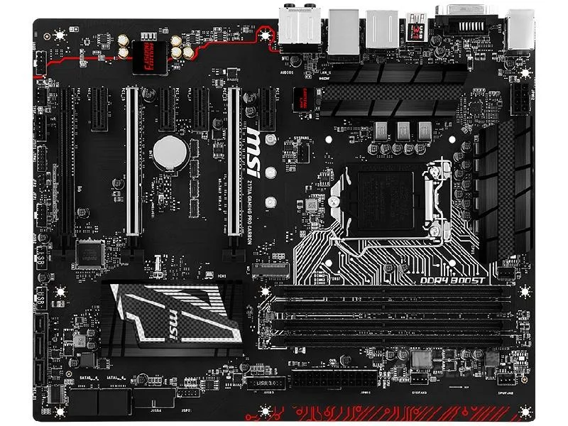 MSI MSI Z170A GAMING PRO CARBON Intel motherboard — photo du produit
