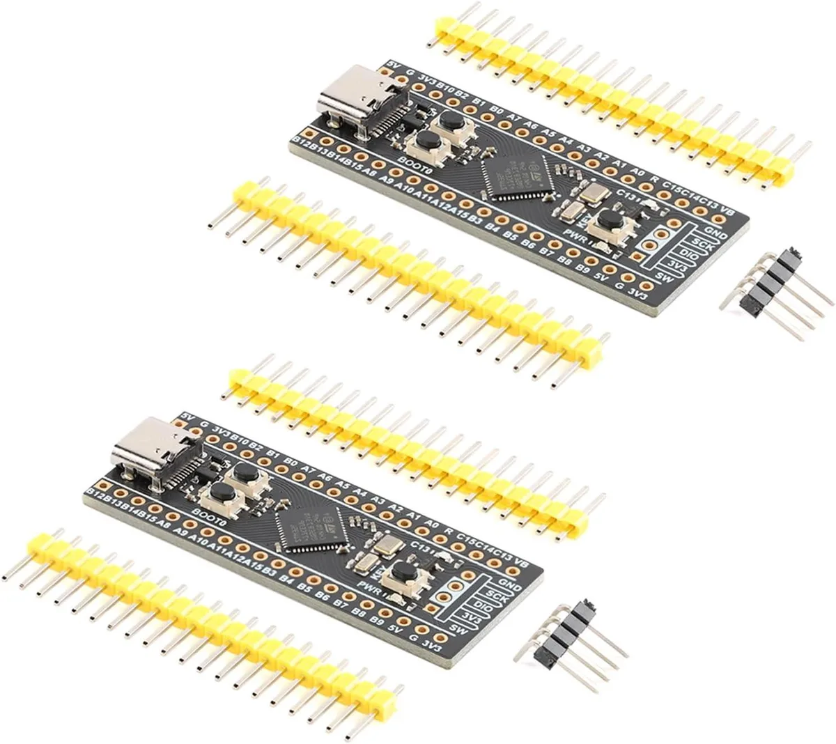 MCDODO MCDODO STM32F411CEU6 Development Board 2Pcs 100Mhz 128KB RAM 512KB ROM — vörumynd