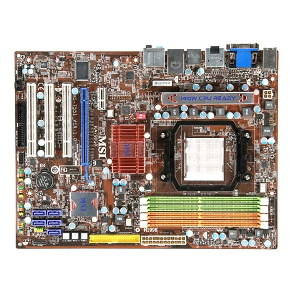 MSI MSI KA790GX AM2/AM2+ DDR2 8GB AMD motherboard — 商品写真