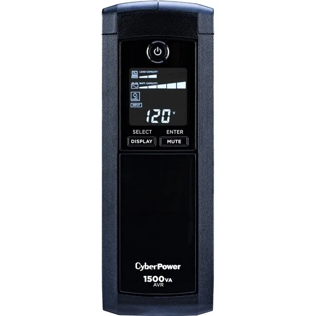 CyberPower CyberPower CP1500AVRLCDTAA UPS 1500VA 900W 12 Outlets — product photo