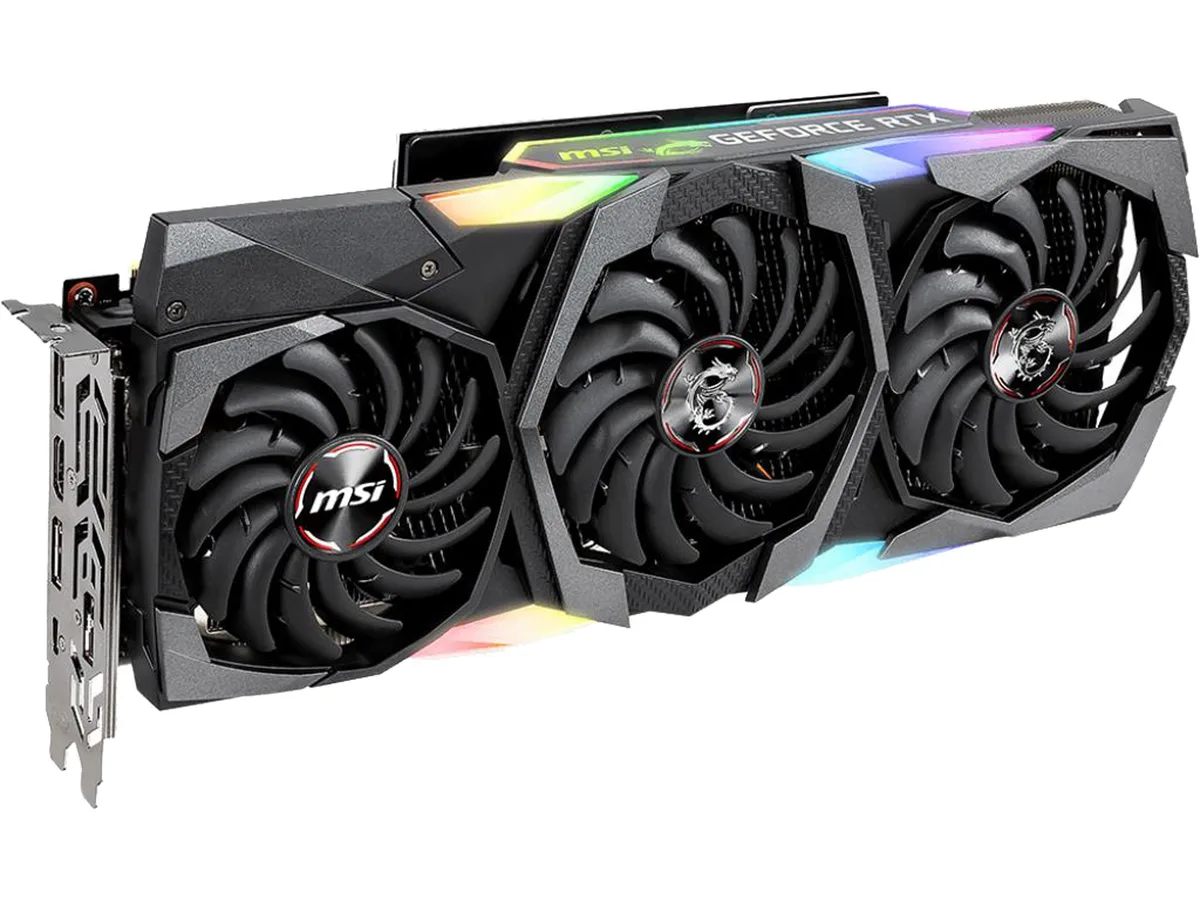 MSI MSI RTX 2080 Ti GAMING TRIO graphics card — 商品写真